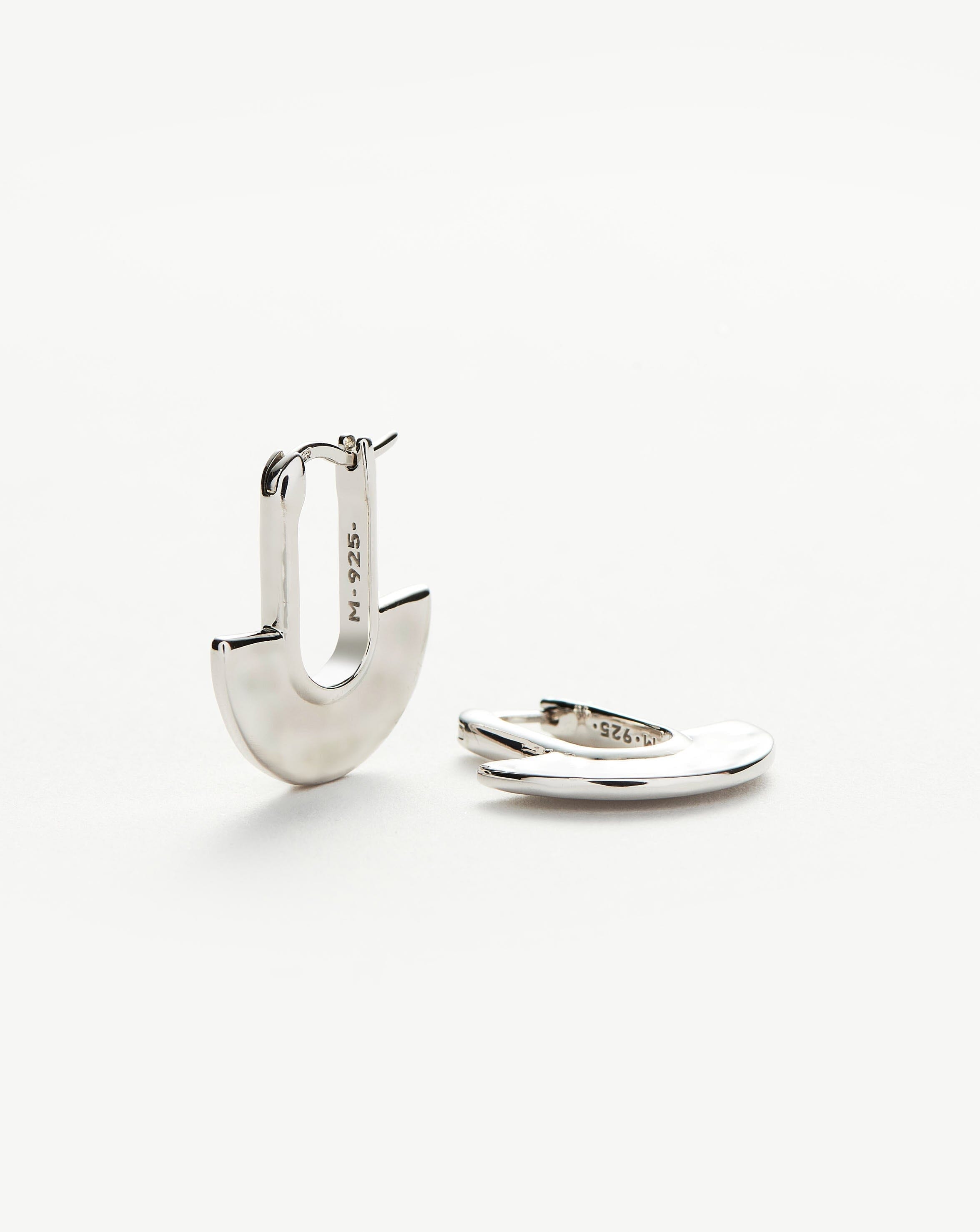 Zenyu Fan Small Hoop Earrings Earrings Missoma 