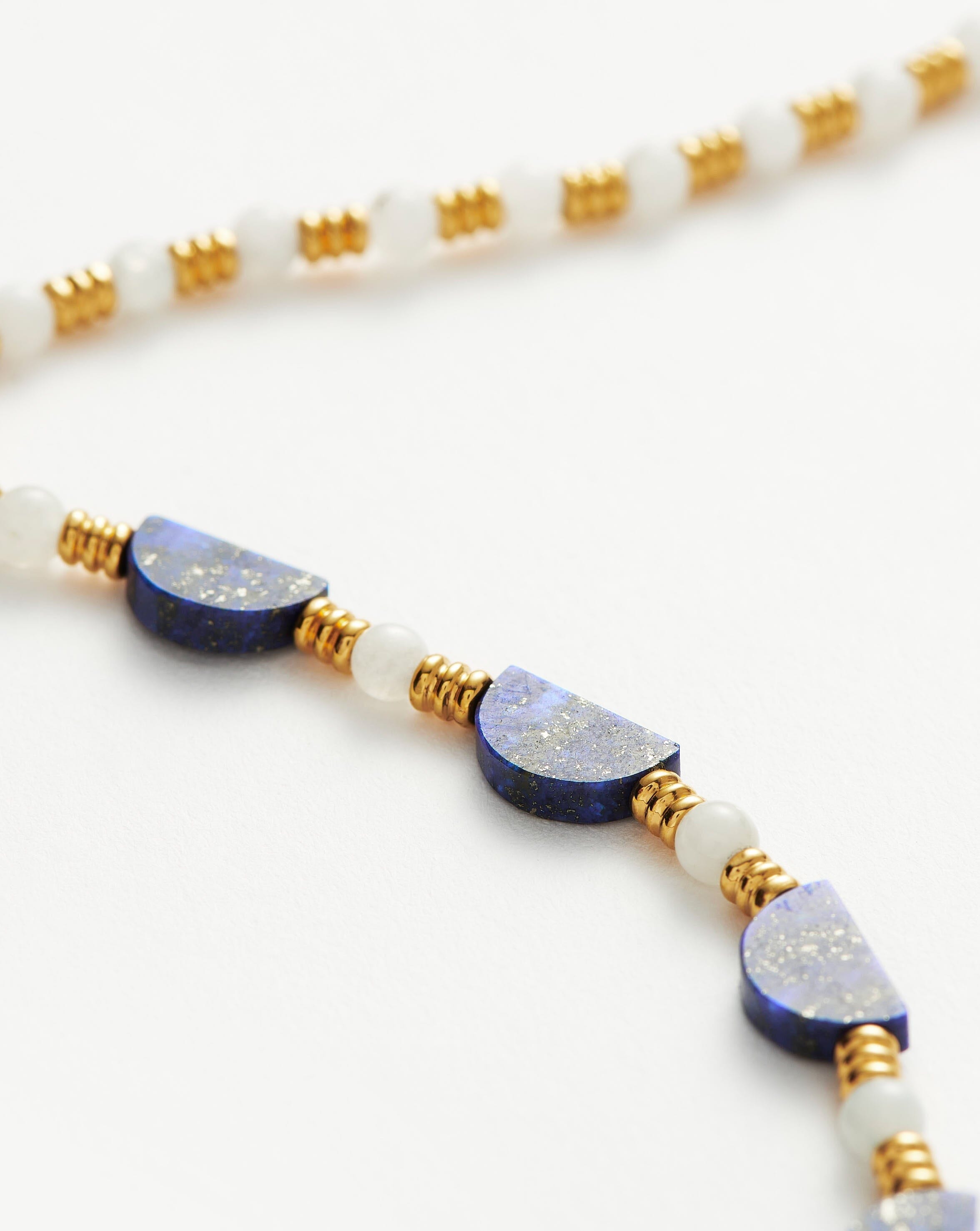 Zenyu Gemstone Beaded Choker Necklaces Missoma 