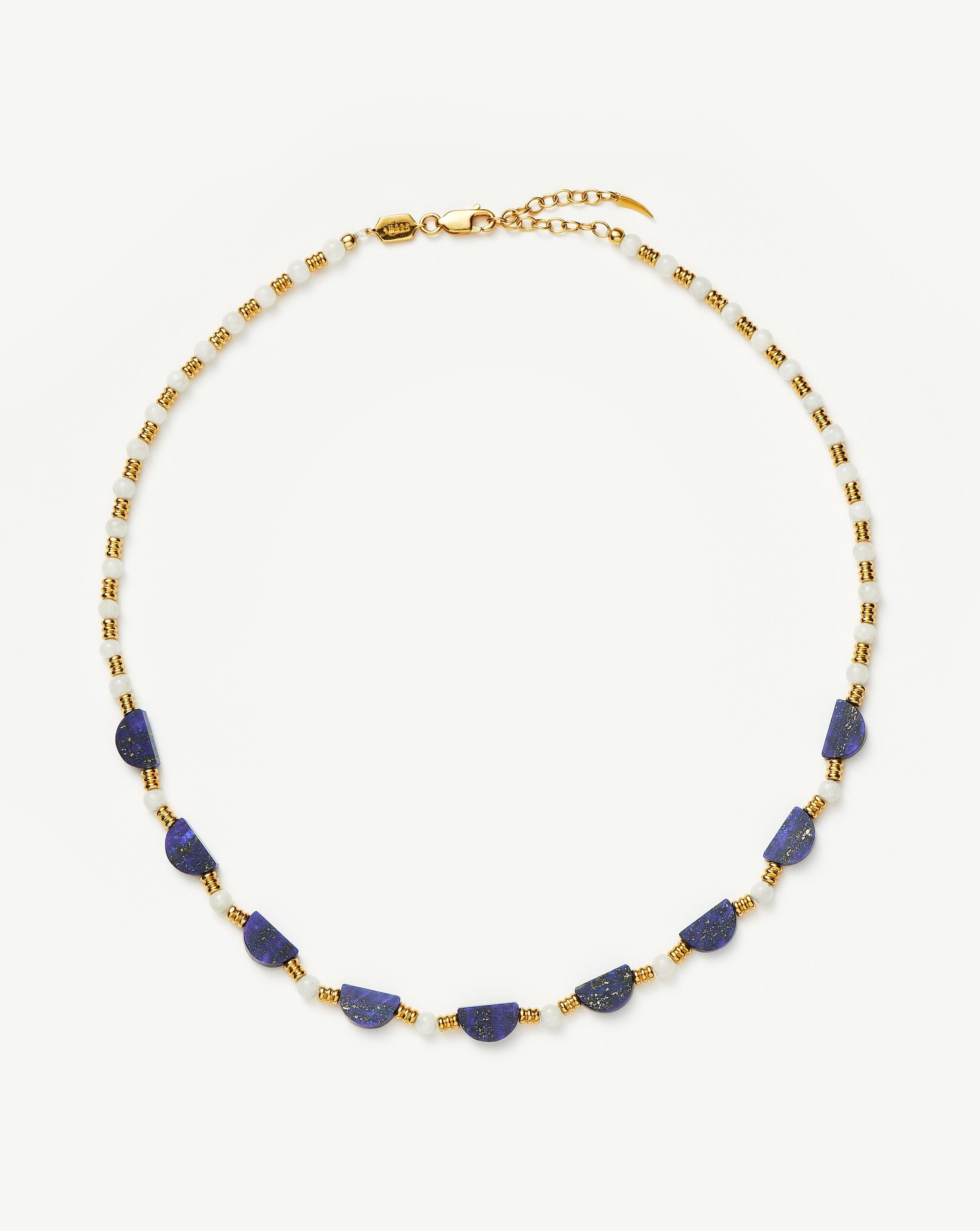 Zenyu Gemstone Beaded Choker Necklaces Missoma 