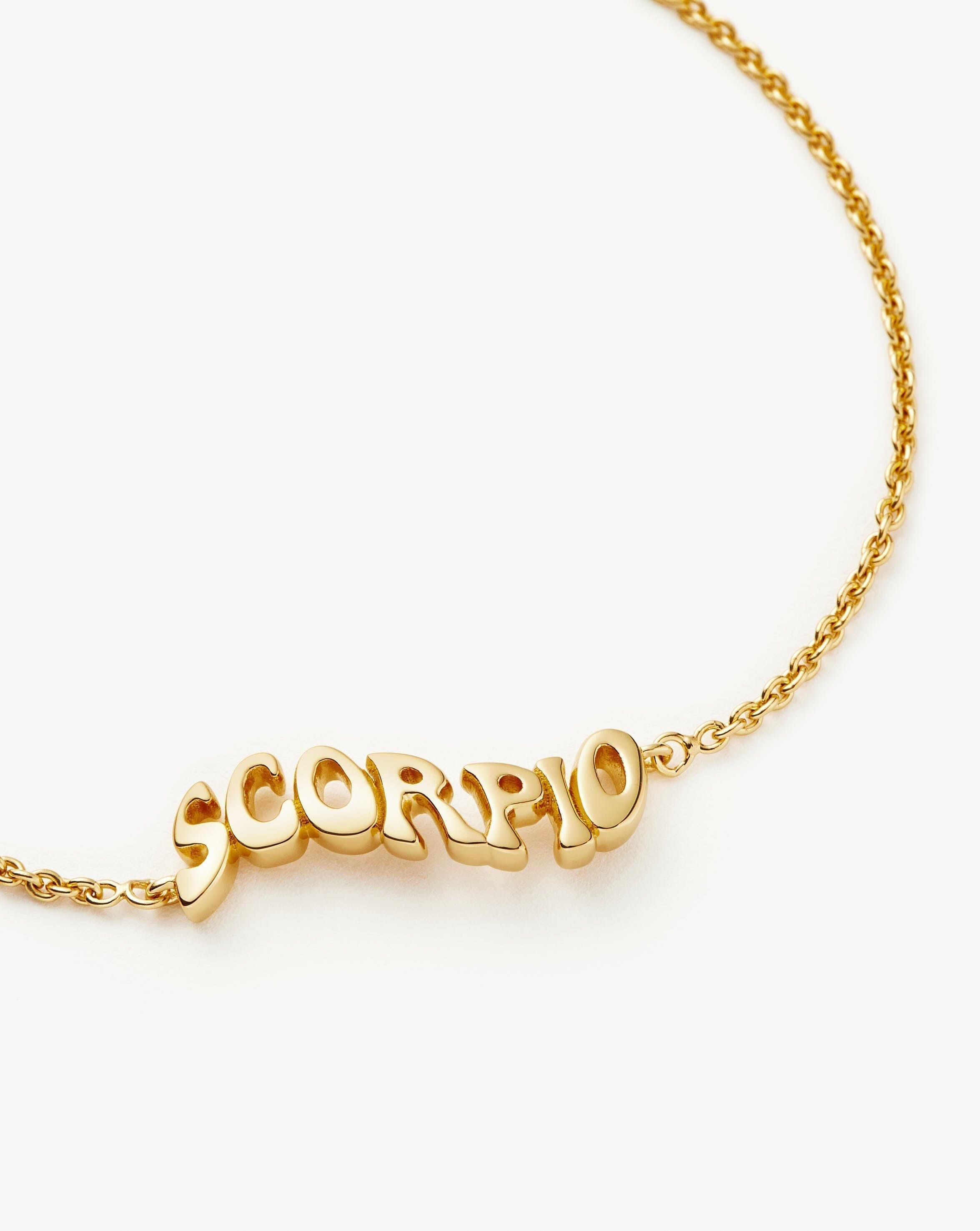 Zodiac Bracelet - Scorpio Bracelets Missoma 